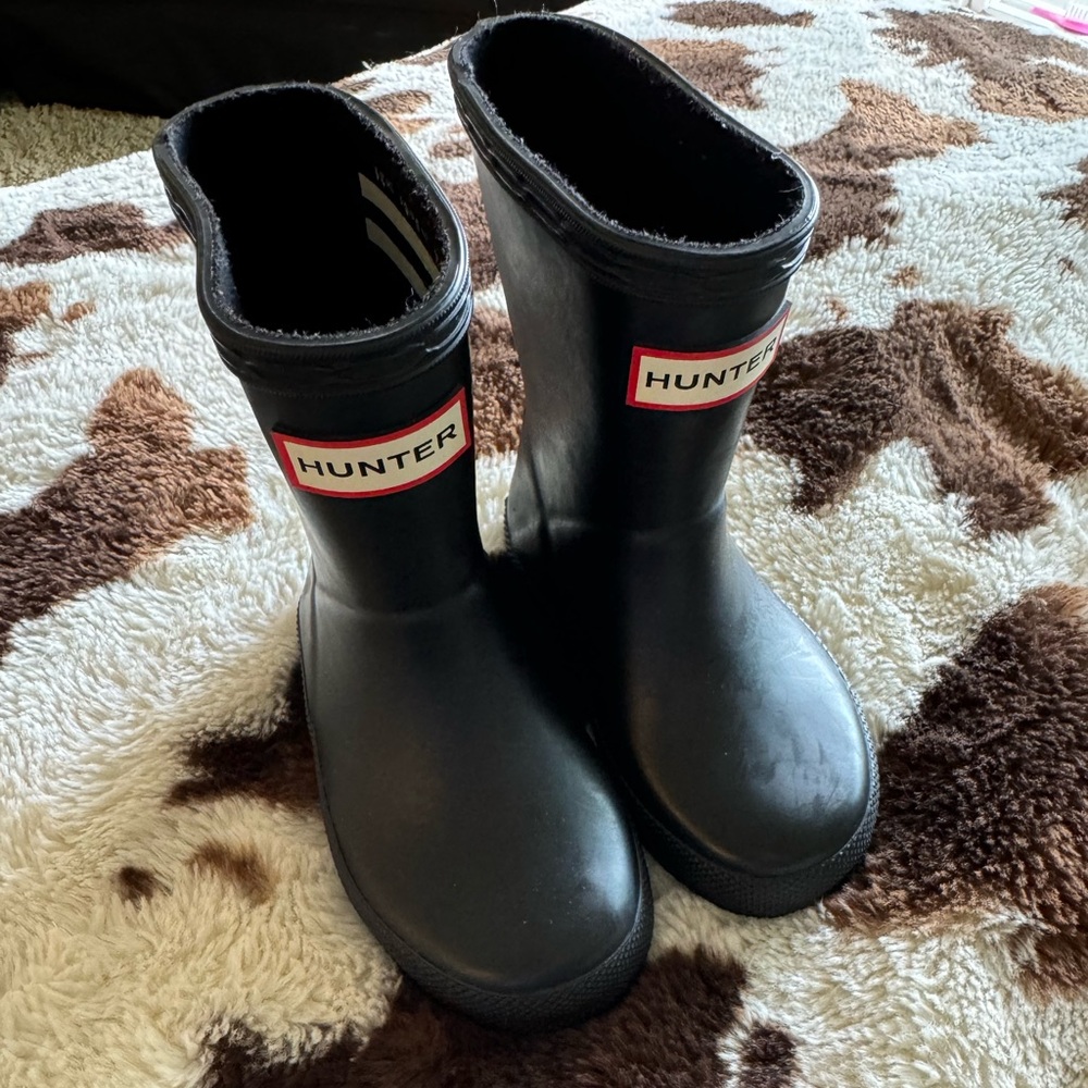 Toddler hunter rain boots